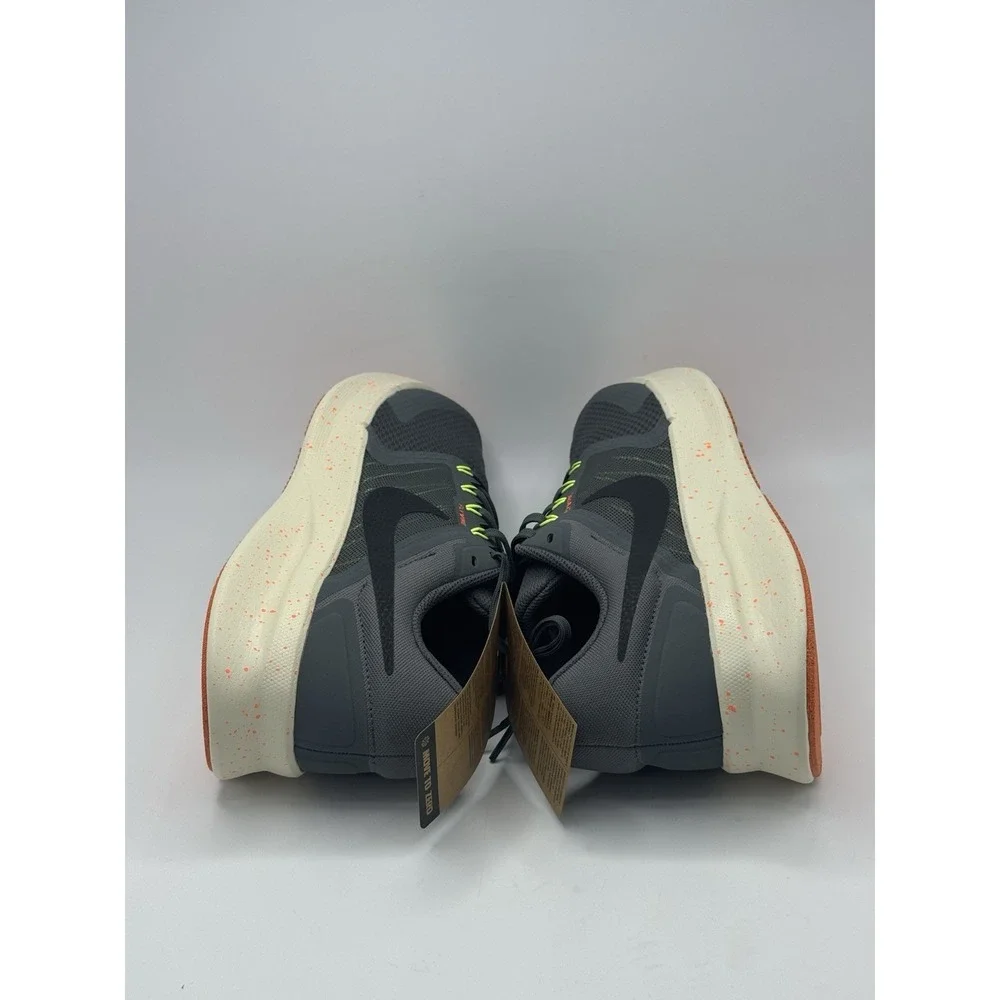 Nike Run Swift 3 Mens Running Shoes Iron Grey-Orange HV5226-068 Size 11